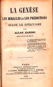 Genèse selon le spiritisme