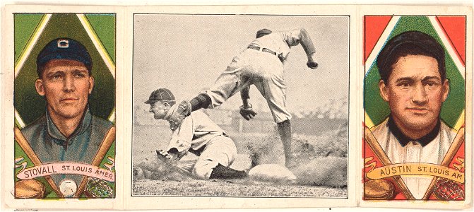 Geo. T. Stovall-James Austin, St. Louis Browns, baseball card portrait LCCN2008678479