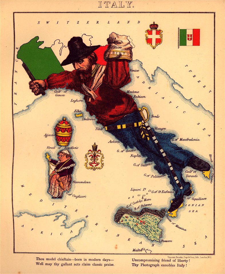 Geographical fun - being humourous outlines of various countries, with an introduction and descriptive lines LOC 84675540-12