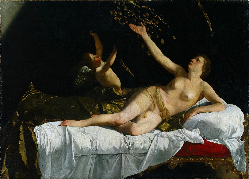 Orazio Gentileschi - Danaë - WGA08578