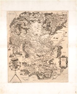 Geografia tavole moderne di geografia de la maggior parte del mondo di diversi avtori raccolte et messe secondo l'ordine di Tolomeo con i disegni di molte città et fortezze di diverse provintie LOC 2006629143-27