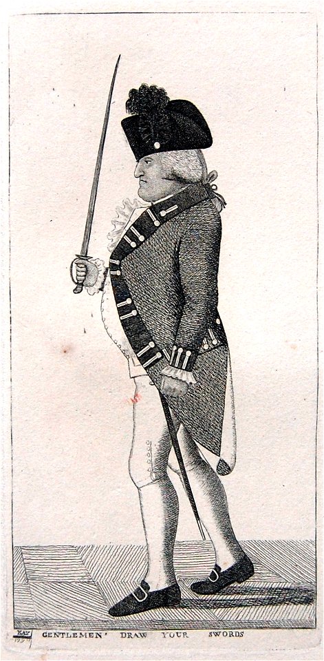 Gentlemen draw your swords (BM 1935,0522.13.136)