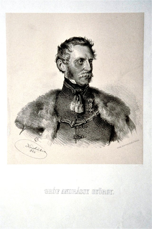 Georg Andrassy Litho