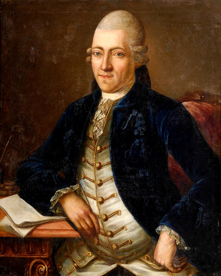 Georg Anton A Urlaub Portrait Enslin Johann Kaspar