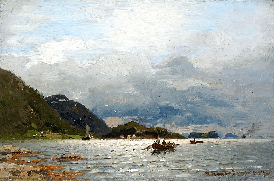 Georg Anton Rasmussen Küstenlandschaft