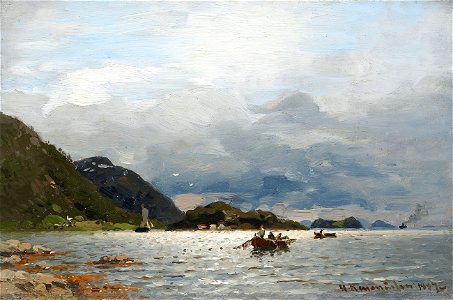 Georg Anton Rasmussen Küstenlandschaft