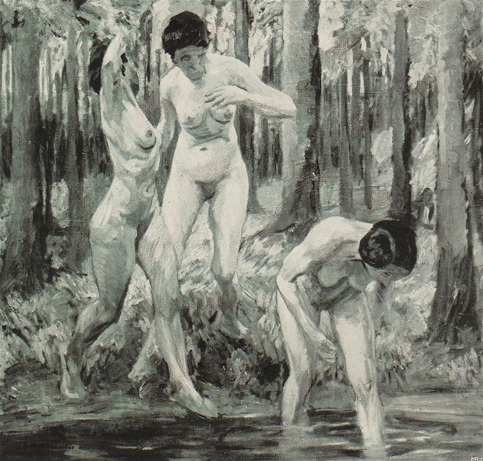 Georg Burmester - Badende