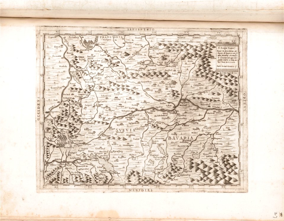 Geografia tavole moderne di geografia de la maggior parte del mondo di diversi avtori raccolte et messe secondo l'ordine di Tolomeo con i disegni di molte città et fortezze di diverse provintie LOC 2006629143-30
