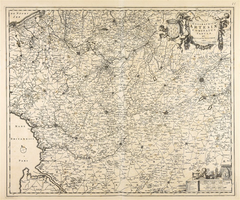 Geographica Artesiae comitatus tabula - CBT 6611231