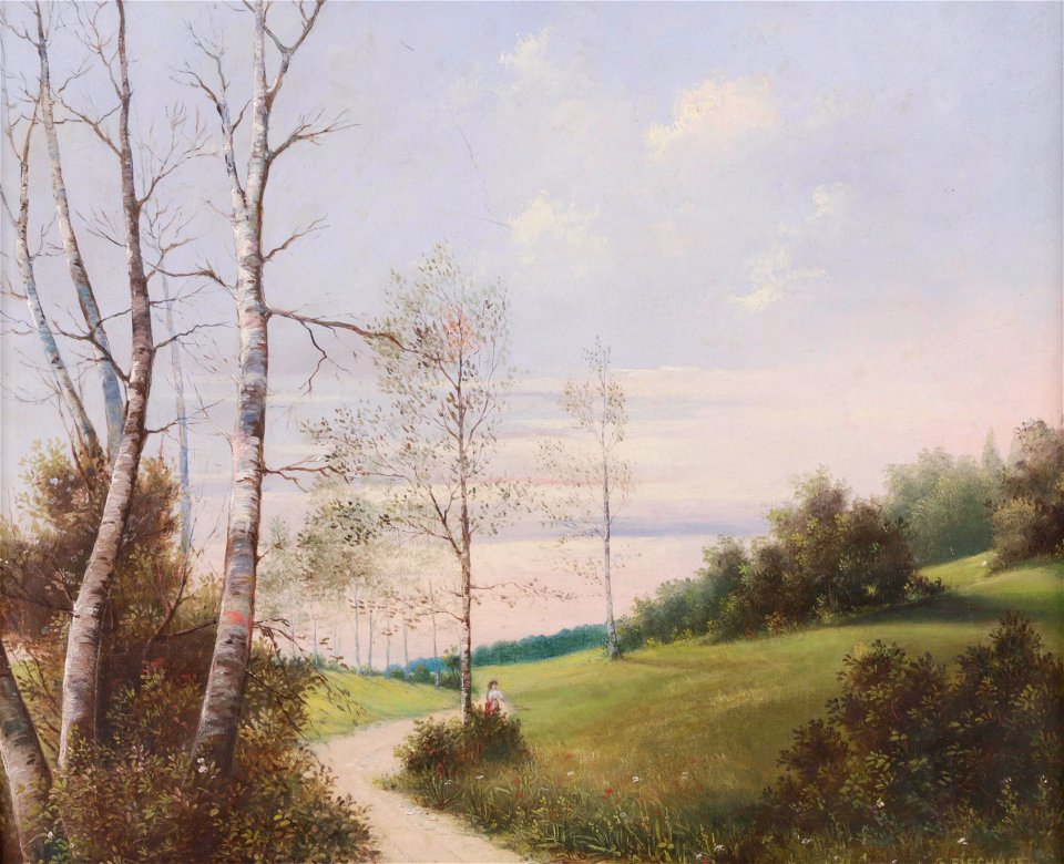 Georg Fischhof - Birken am Weg