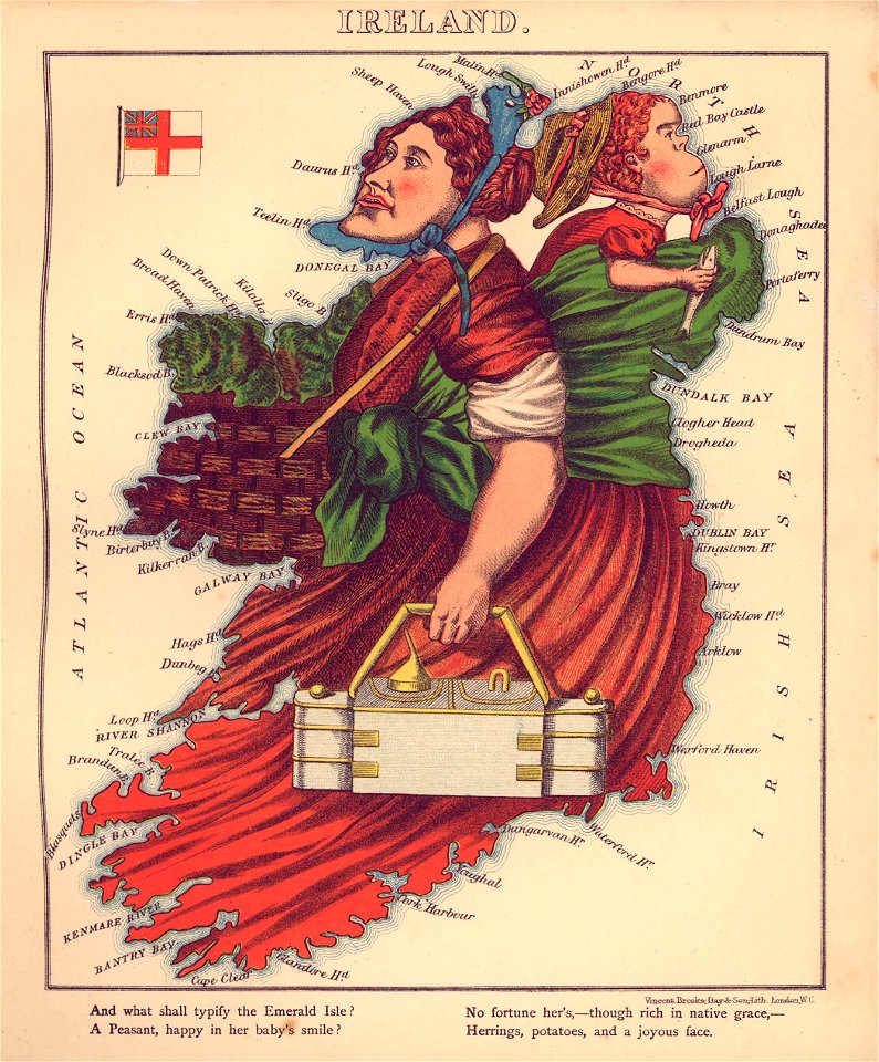 Geographical fun - being humourous outlines of various countries, with an introduction and descriptive lines LOC 84675540-9