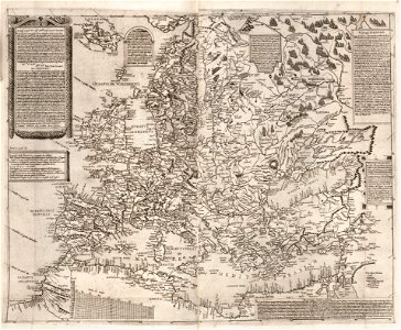 Geografia tavole moderne di geografia de la maggior parte del mondo di diversi avtori raccolte et messe secondo l'ordine di Tolomeo con i disegni di molte città et fortezze di diverse provintie LOC 2006629143-8