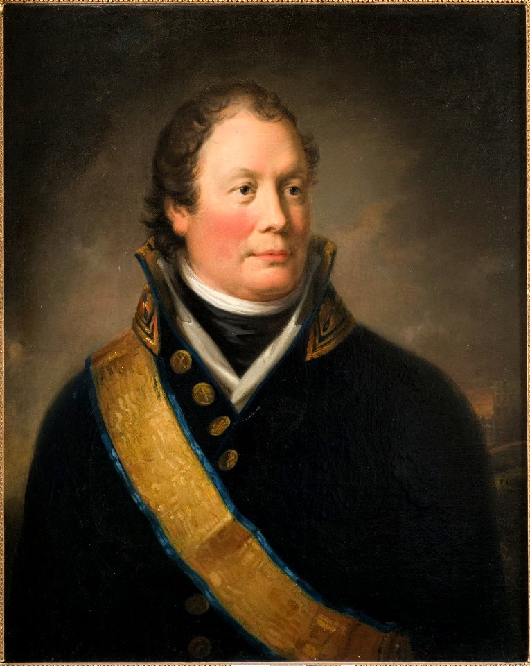Georg Adlersparre, 1760-1835, Count, Major General, Cabinet Minister (Fredric Westin) - Nationalmuseum - 39767