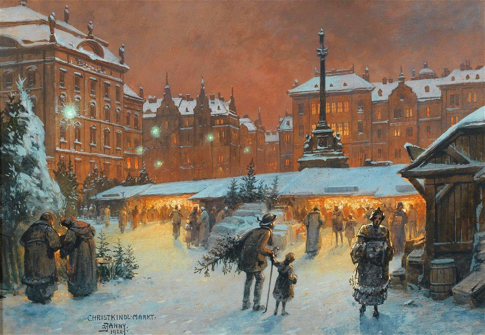 Georg Janny - Christkindlmarkt