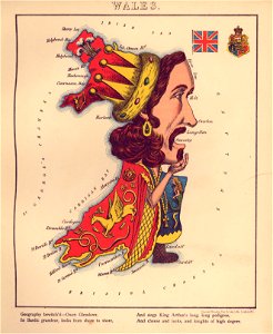 Geographical fun - being humourous outlines of various countries, with an introduction and descriptive lines LOC 84675540-8
