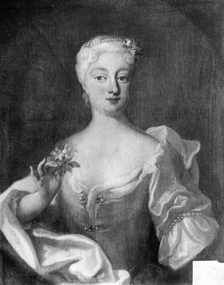 Georg Engelhard Schröder - Fredrika Charlotta, 1698-1777, prinsessa av Hessen-Darmstadt, lantgrevinna av Hessen-Kassel - NMGrh 846 - Nationalmuseum