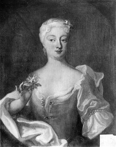 Georg Engelhard Schröder - Fredrika Charlotta, 1698-1777, prinsessa av Hessen-Darmstadt, lantgrevinna av Hessen-Kassel - NMGrh 846 - Nationalmuseum