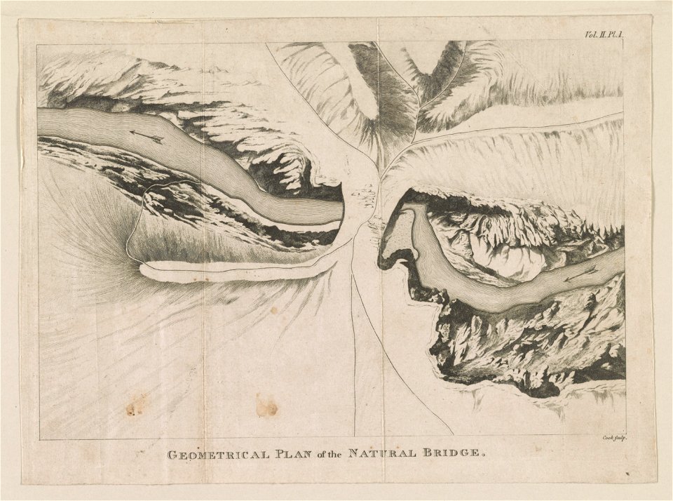 Geometrical plan of the natural bridged LCCN2003674753