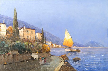 Georg Fischhof - Mediterranean Landscape