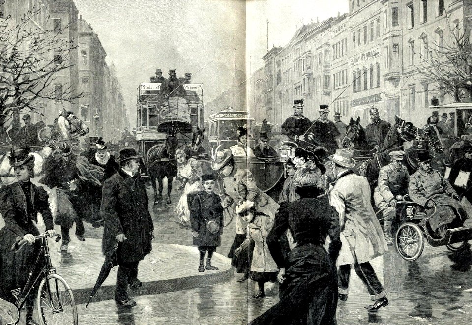 Georg Carl Koch - Am Potsdamer Platz in Berlin, 1900