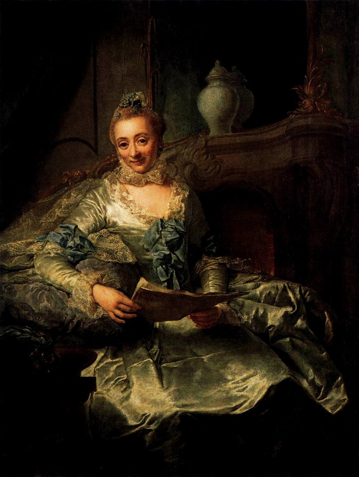 Georg David Matthieu - The Wife of Joachim Ulrich Giese - WGA14676