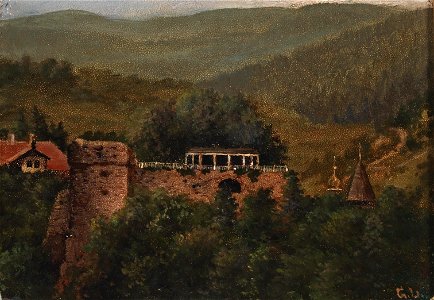 Georg Heinrich Crola Geiersburg im Erzgebirge