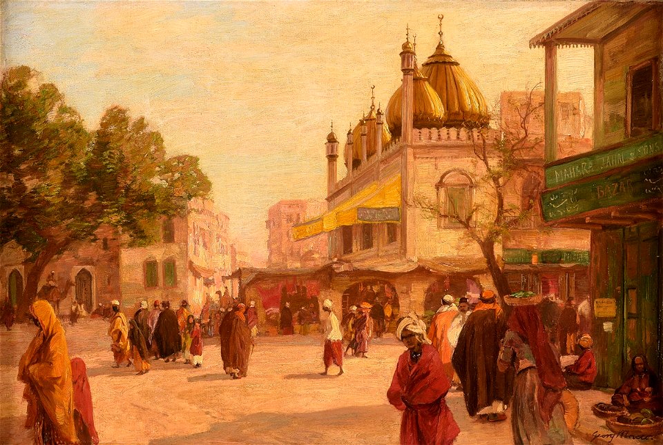 Georg Macco Ansicht von Delhi