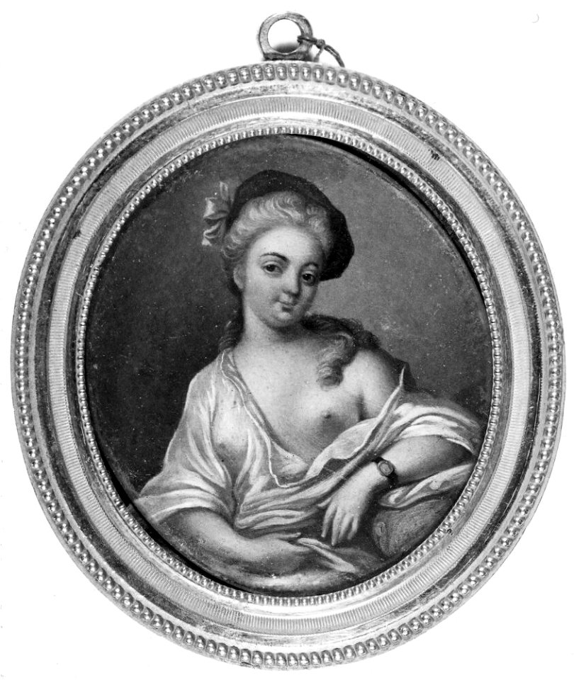 Georg Engelhard Schröder - Okänd kvinna - NMGrh 2485 - Nationalmuseum