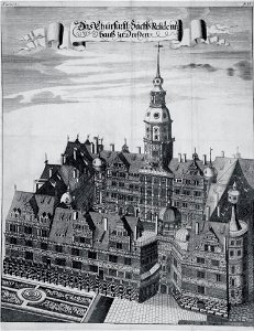 Georg Jakob Schneider - The Electoral Palace in Dresden - Google Art Project