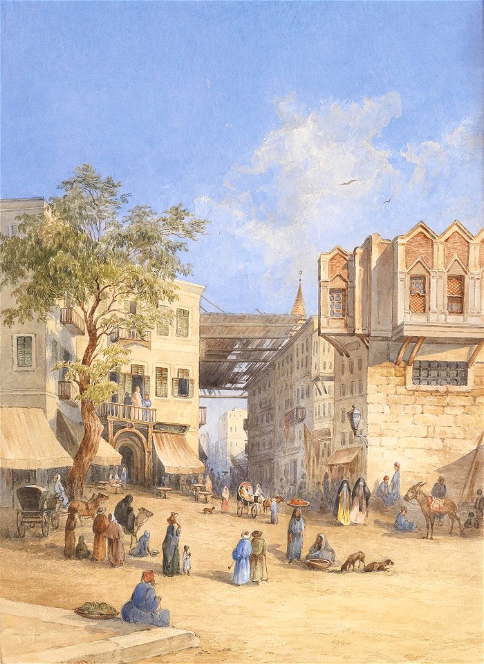 Georg Geyer Nordafrikanische Stadt 1872