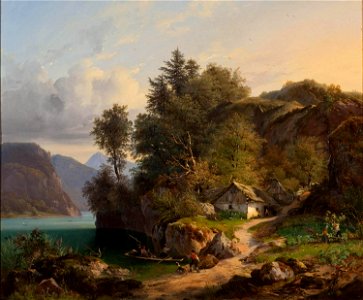 Georg Gillis van Haanen - Oostenrijks landschap