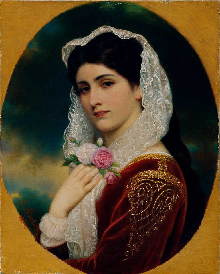 Georg Martin Ignaz Raab - Weiblicher Studienkopf - 3587 - Kunsthistorisches Museum