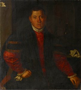 Georg Pencz (c. 1500-1550) - Young Man in Black - RCIN 402886 - Royal Collection