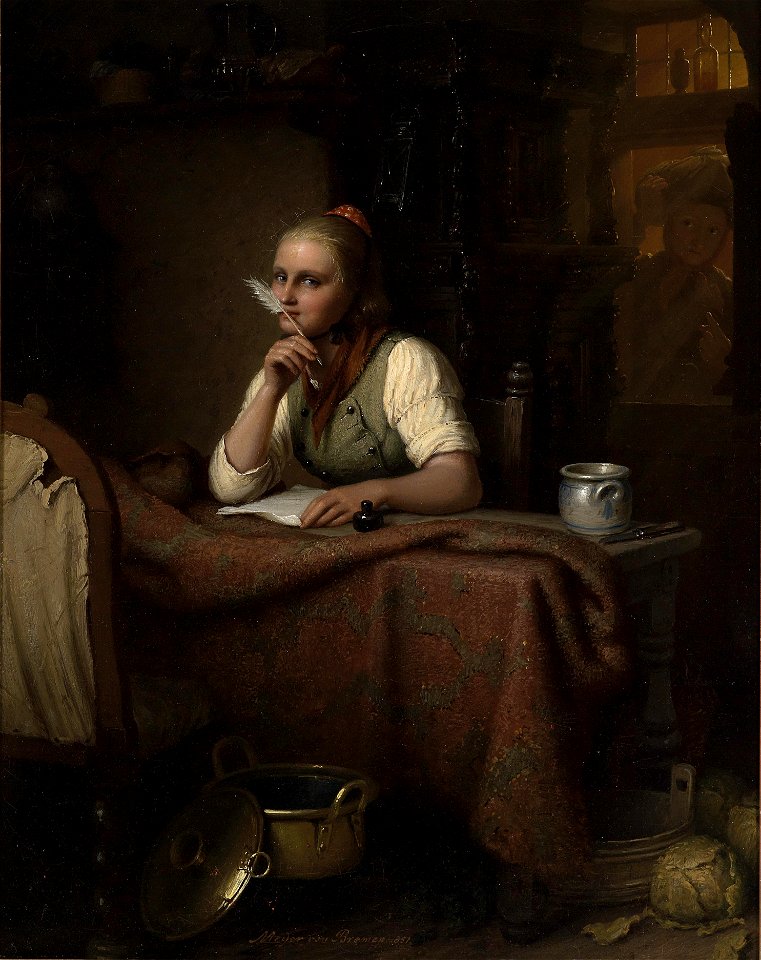 Georg Meyer von Bremen Der Brief 1851