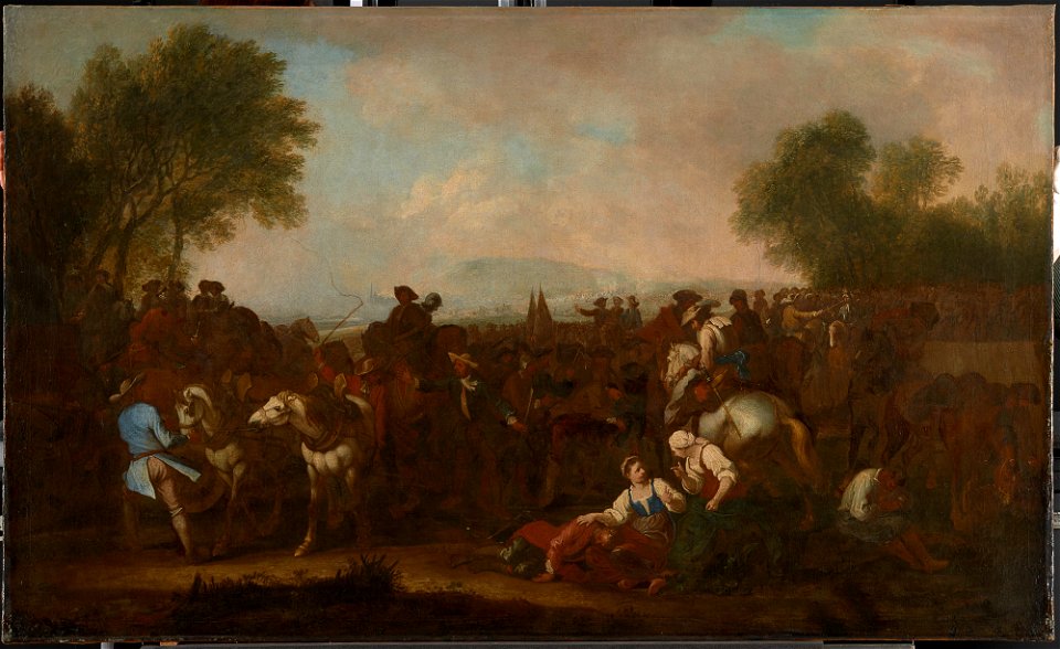 Georg Philipp Rugendas - Reiterszene - GG 1174 - Kunsthistorisches Museum