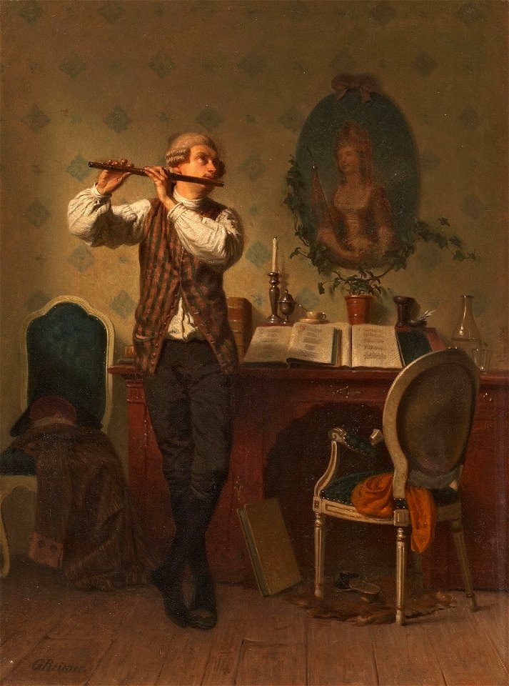 Georg Reimer Flötenspieler
