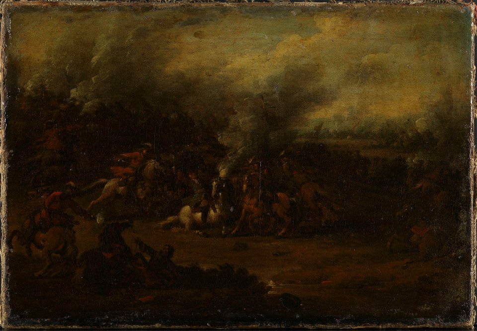 Georg Philipp Rugendas (I) - A Cavalry Fight - NG.M.00151 - National Museum of Art, Architecture and Design
