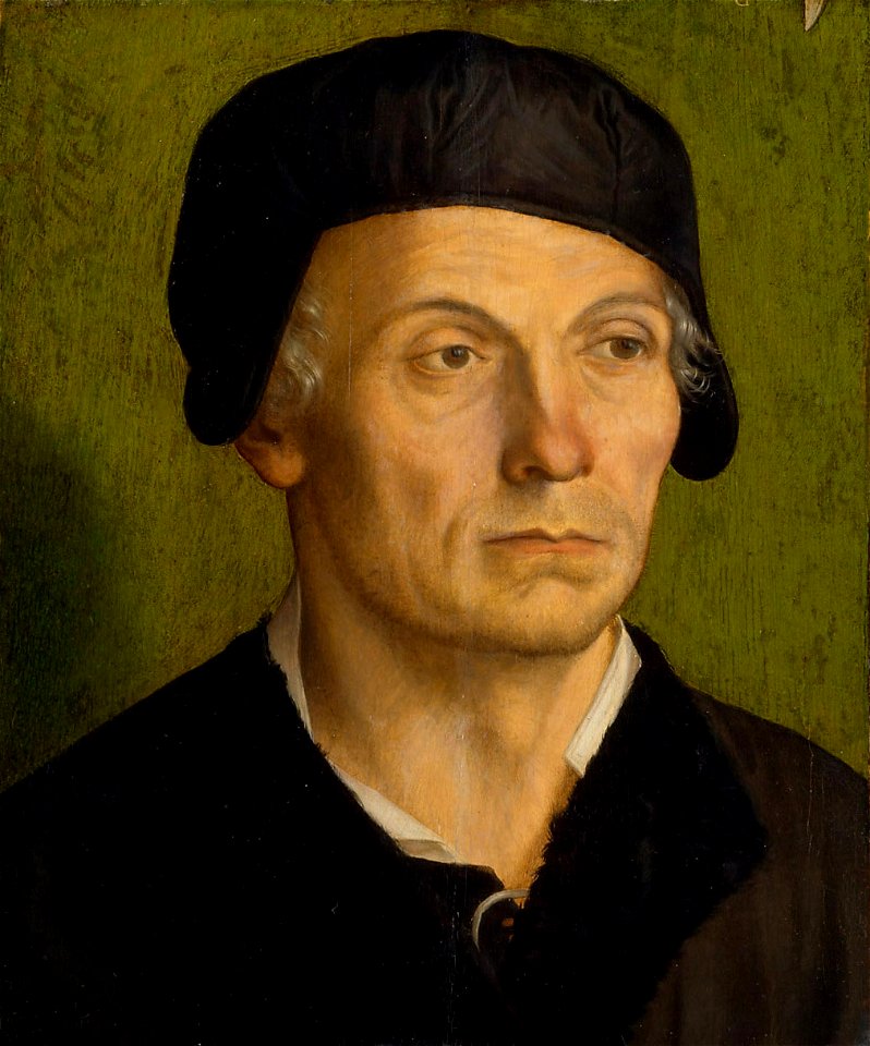Georg Pencz - Bildnis eines bartlosen Mannes - GG 906 - Kunsthistorisches Museum