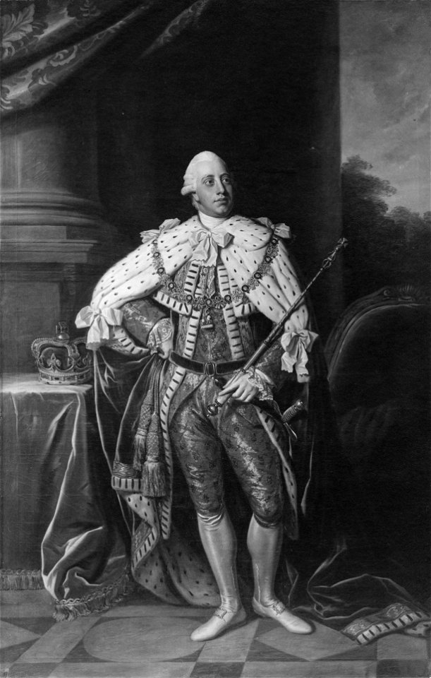 Georg III, 1738-1820, konung av England - Nationalmuseum - 15334