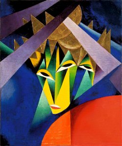 Georg Scholz - Exotische Prinzessin, 1919