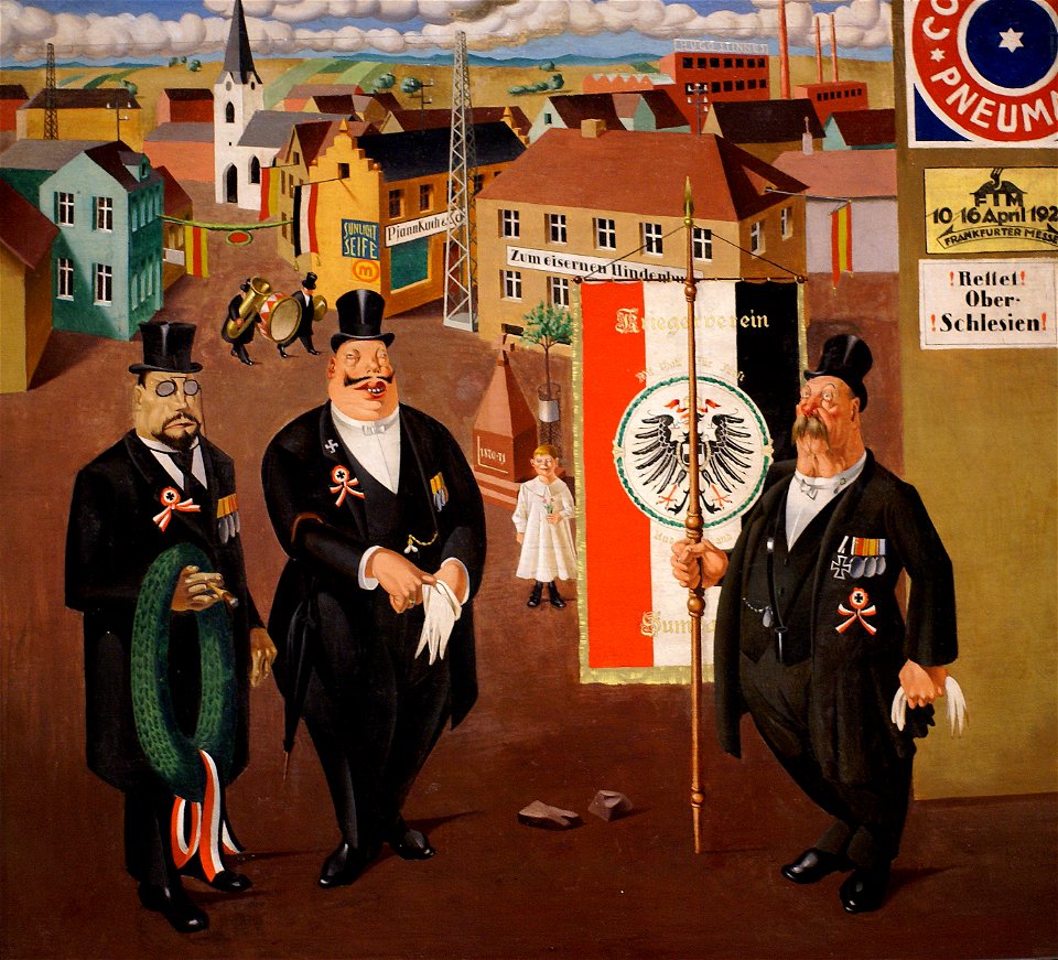Georg Scholz, Kriegerverein, 1922