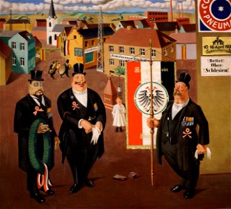 Georg Scholz, Kriegerverein, 1922