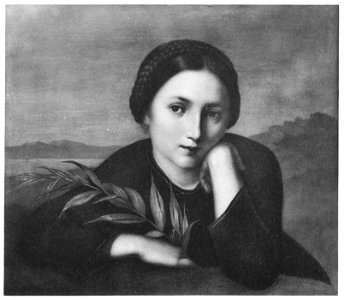 Georg Philipp Schmitt Mädchen mit dem Palmenzweig