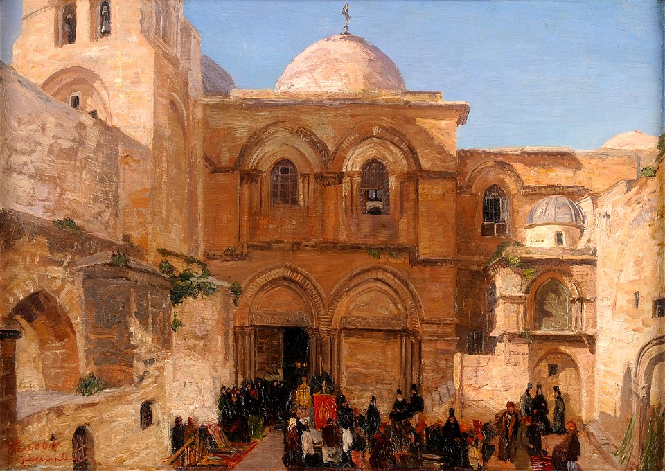 Georg Macco Grabeskirche Jerusalem