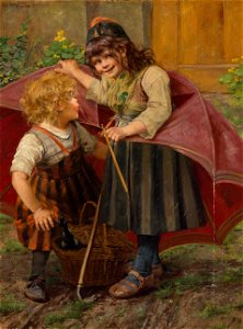 Georg Rössler Der Regenschirm 1899