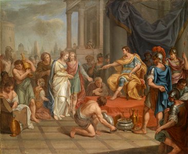Georg Mathias Fuchs Die Enthaltsamkeit des Scipio 1770
