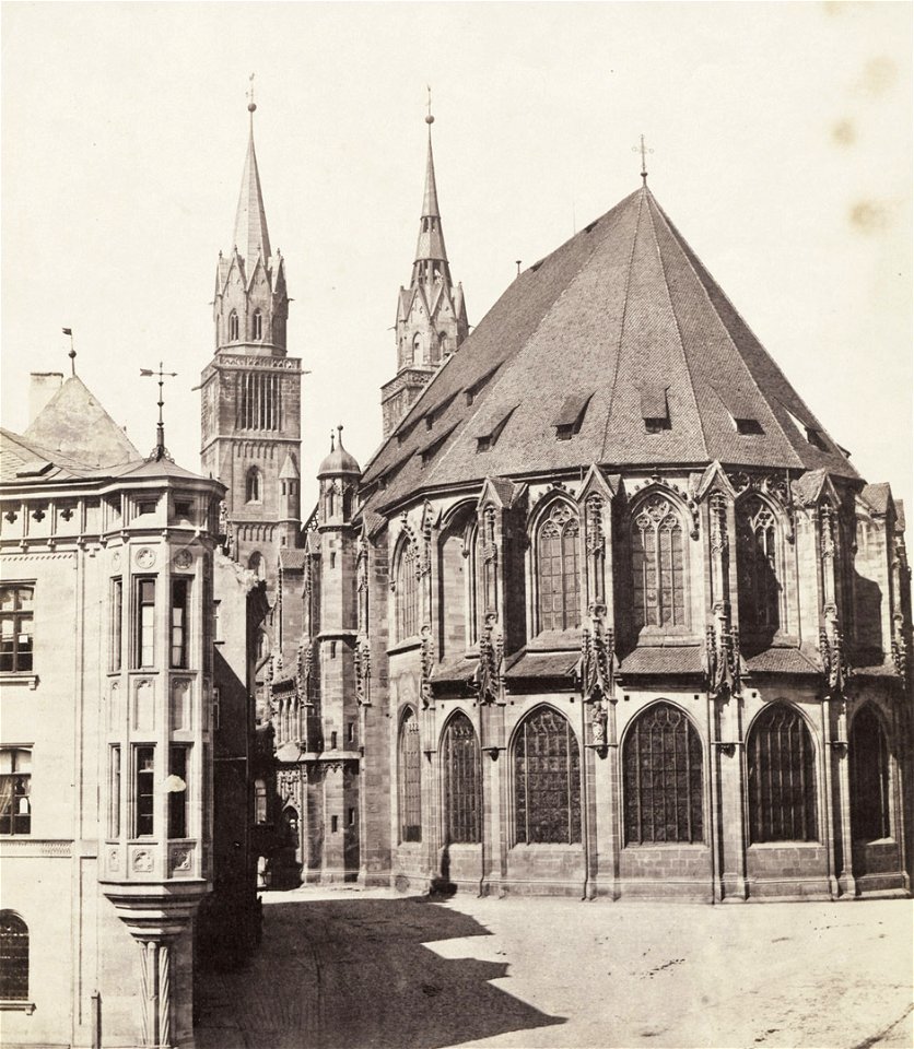 Georg Schmidt Nürnberg Lorenzkirche Chor 1850s
