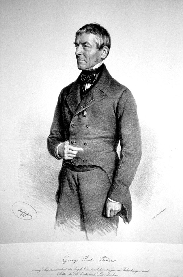 Georg Paul Binder Litho