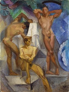 Georg Pauli - Youths Bathing - NM 2215 - Nationalmuseum