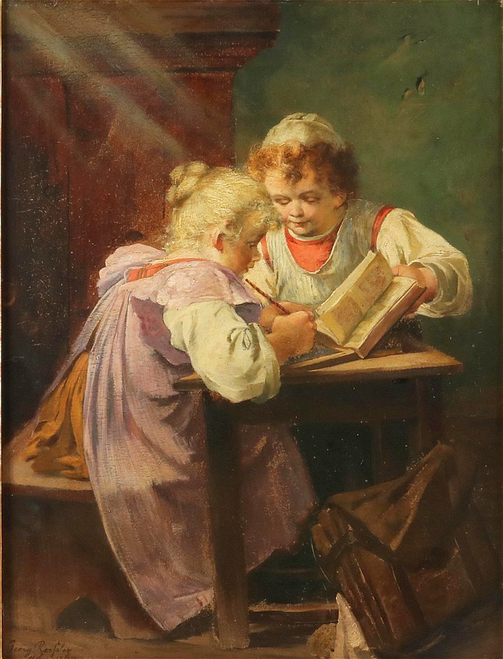 Georg Rössler Die Lehrstunde